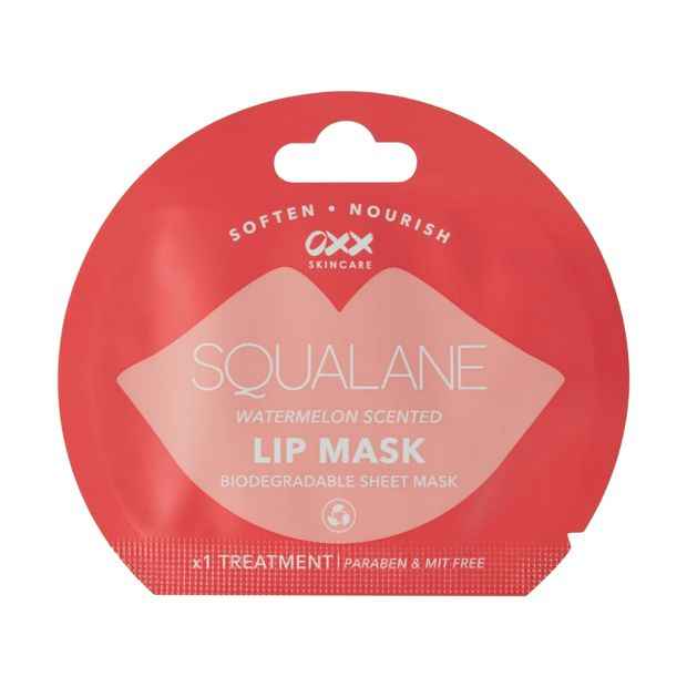 Lip Sheet Mask, Squalane & Watermelon Scented - OXX Skincare