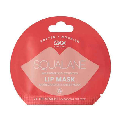 Lip Sheet Mask, Squalane & Watermelon Scented - OXX Skincare