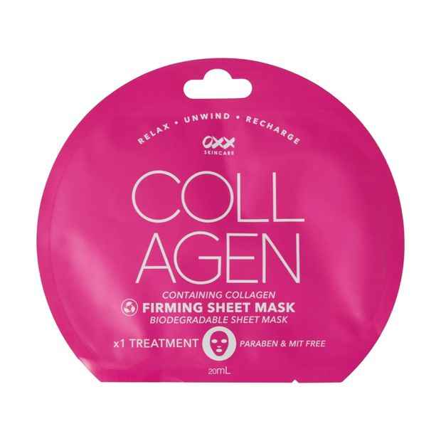 Sheet Mask, Collagen - OXX Skincare