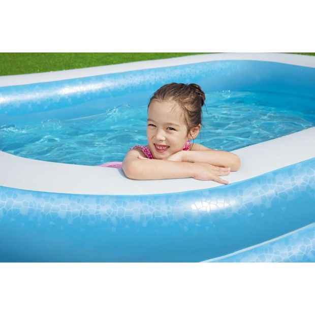 Bestway Blue Rectangular Family Pool