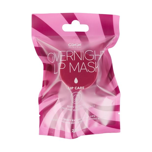 Lip Care Overnight Lip Mask 20ml, Berry Scented - OXX Skincare