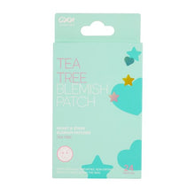 24 Piece Heart and Stars Blemish Patches, Tea Tree - OXX Skincare
