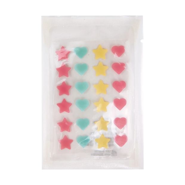 24 Piece Heart and Stars Blemish Patches, Tea Tree - OXX Skincare