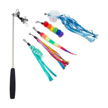 Cat Toy Multi Teaser Wand - Anko