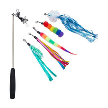 Cat Toy Multi Teaser Wand - Anko