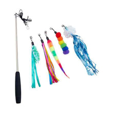 Cat Toy Multi Teaser Wand - Anko