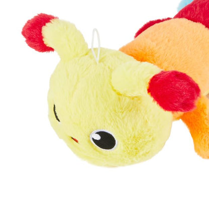 Pet Toy Plush Multi Squeaker Caterpillar - Anko