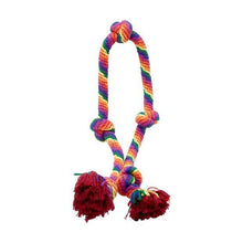 Pet Toy Mega Knotted Rope Rainbow - Anko