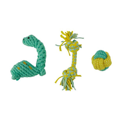 Pet Toy Puppy Rope, 3 Pack - Anko