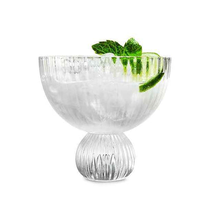 4 Linear Cocktail & Gin Glasses - Anko