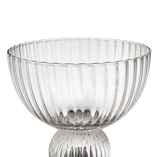4 Linear Cocktail & Gin Glasses - Anko