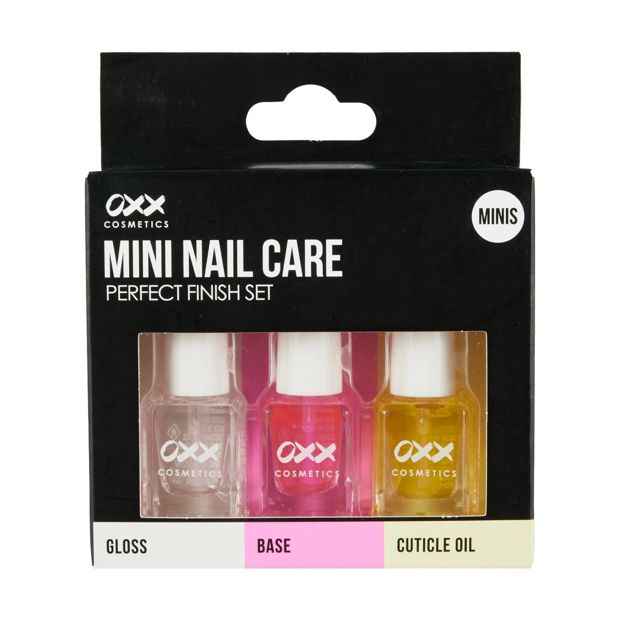 3 Piece Mini Nail Care Perfect Finish Set - OXX Cosmetics