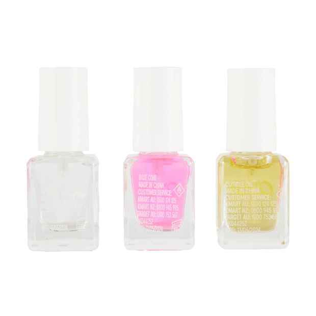 3 Piece Mini Nail Care Perfect Finish Set - OXX Cosmetics