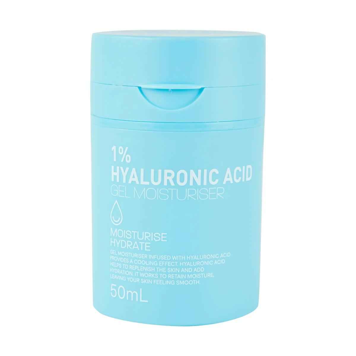 Moisturise & Hydrate Gel Moisturiser 50ml - 1% Hyaluronic Acid