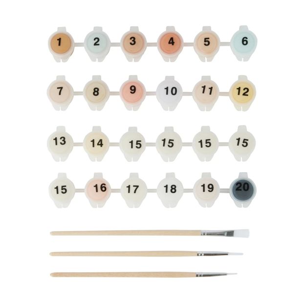 Paint By Numbers, Shell - Anko