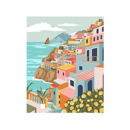 Paint By Numbers, Positano - Anko