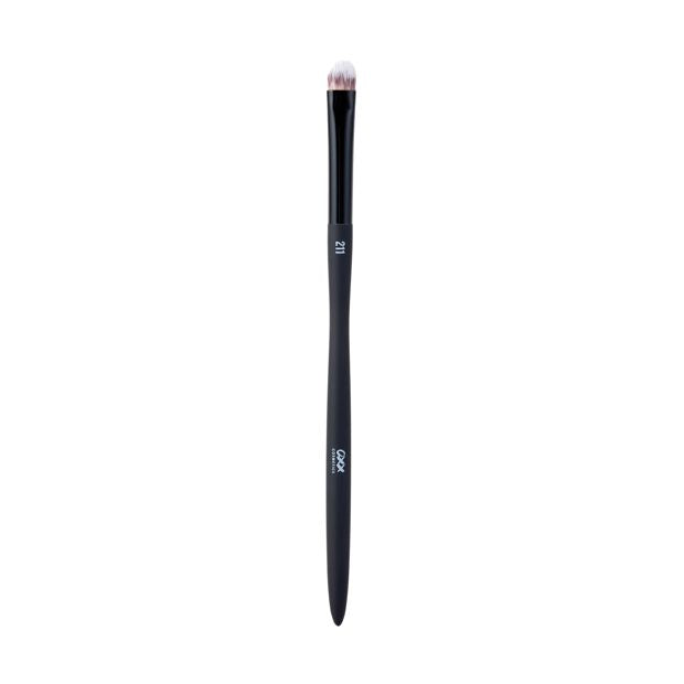 211 Flat Eyeshadow Brush, Black - OXX Cosmetics
