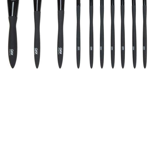 10 Piece Ultimate Makeup Brush Set - OXX Cosmetics