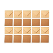 Cards with Envelopes, 50 Pack, Kraft - Anko