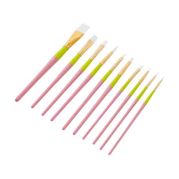 10 Piece Artist Brush Set