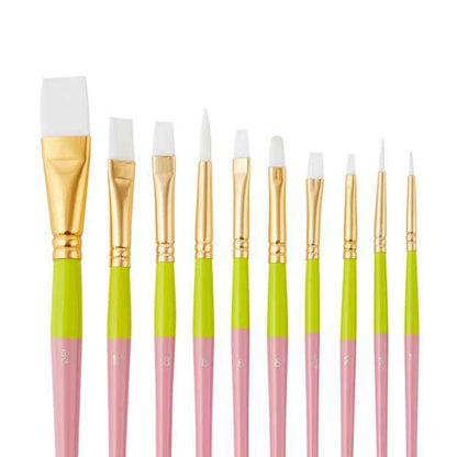10 Piece Artist Brush Set
