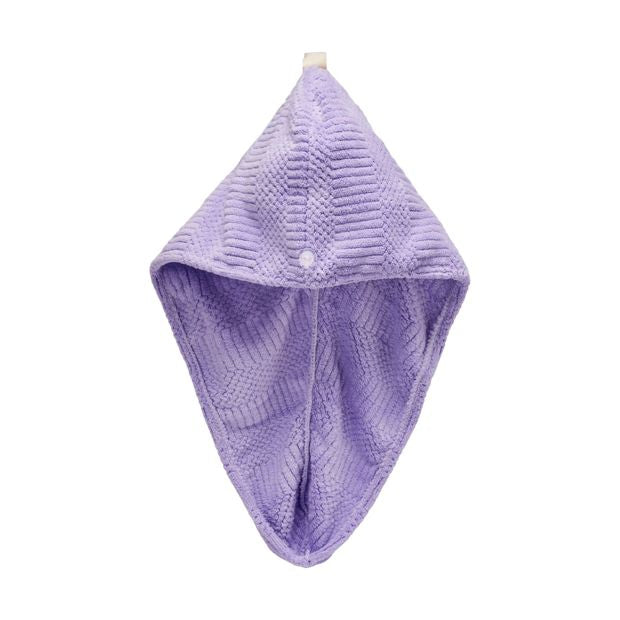 Hair Drying Turban, Lilac - OXX Bodycare