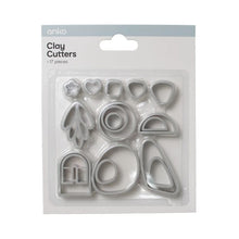 17 Piece Clay Cutters - Anko