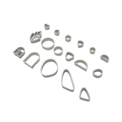 17 Piece Clay Cutters - Anko