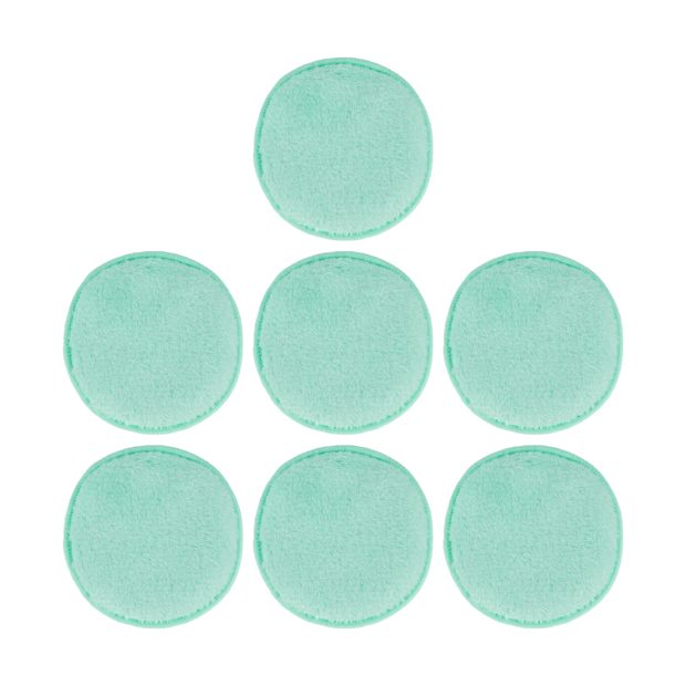 7 Pack Facial Cleansing Pads, Mint - OXX Skincare