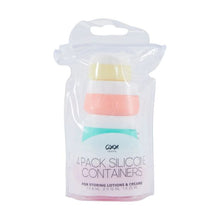 4 Pack Silicone Containers - OXX Travel