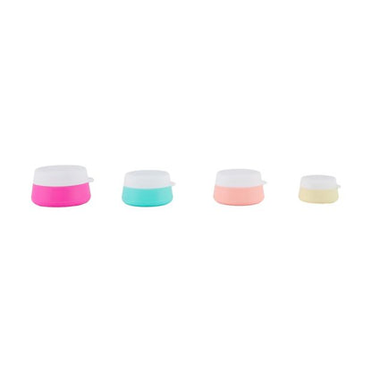 4 Pack Silicone Containers - OXX Travel