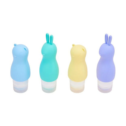 4 Pack Silicone Bottles - OXX Travel