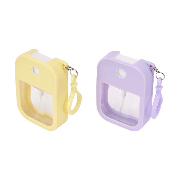 2 Pack Spray Bottles, White and Purple - OXX Travel