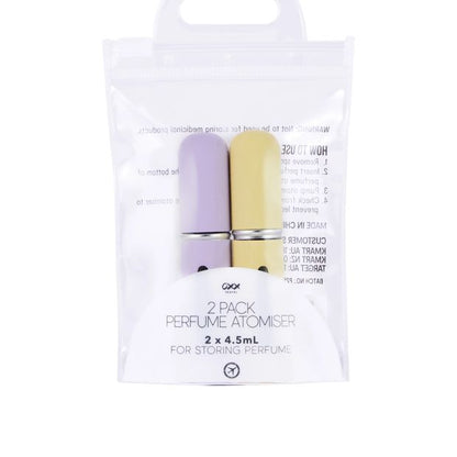 2 Pack Perfume Atomiser - OXX Travel