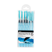 6 Piece Water Brush Pen Set - Anko