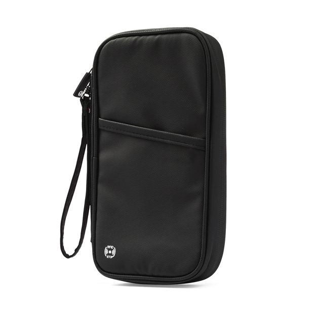 RFID Travel Wallet, Black - Anko