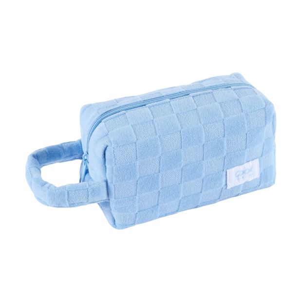 Makeup Bag, Small, Sky Blue - OXX Cosmetics