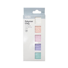 5 Pack Polymer Clay, Pastel - Anko