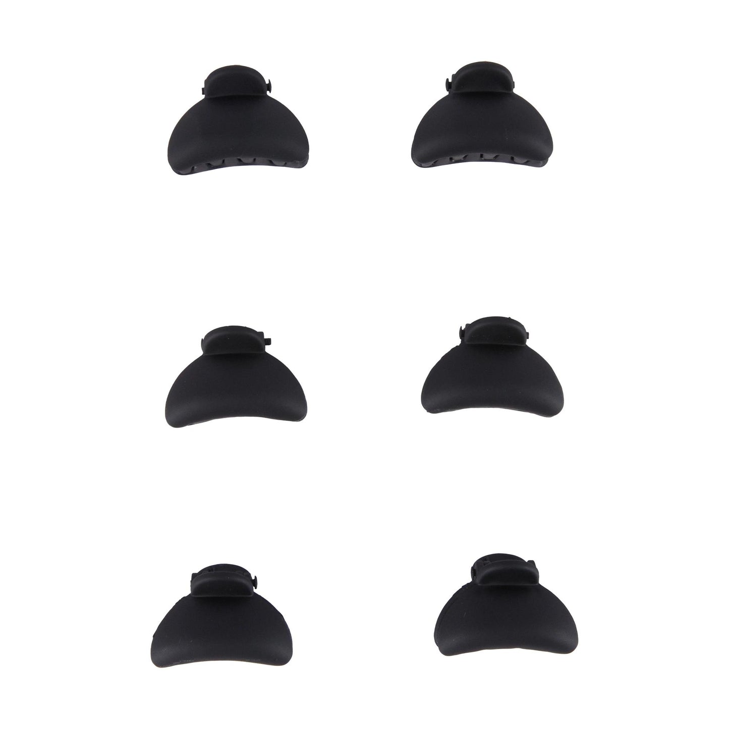 OXX Haircare 6 Pack Black Claw Hair Clip