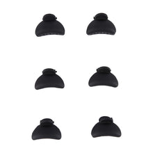 OXX Haircare 6 Pack Black Claw Hair Clip