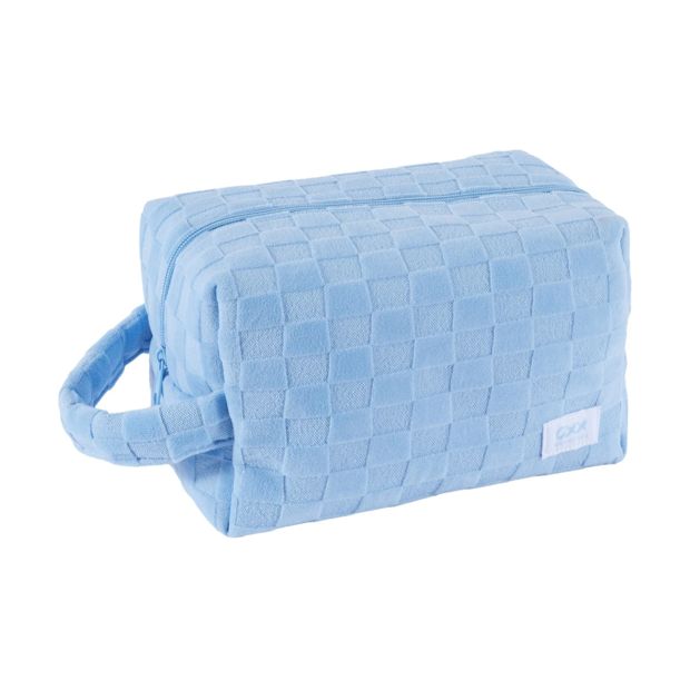 Makeup Bag, Sky Blue - OXX Cosmetics