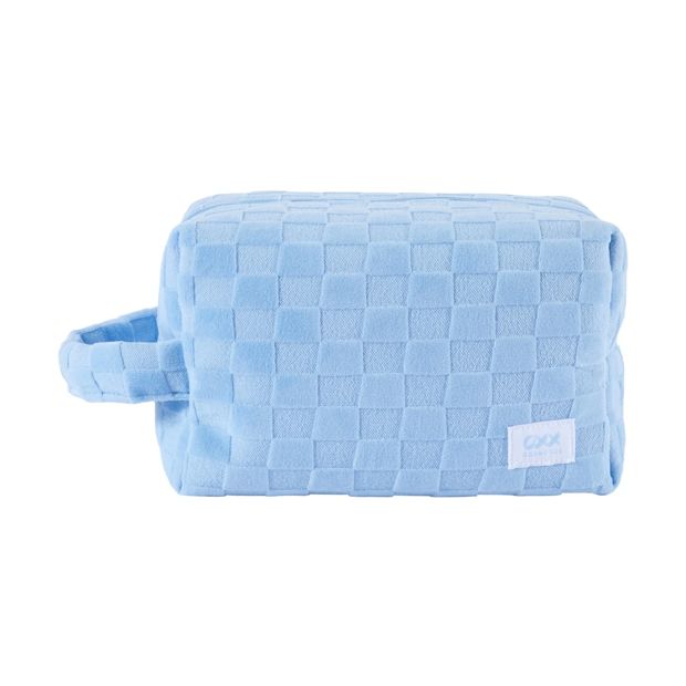 Makeup Bag, Sky Blue - OXX Cosmetics