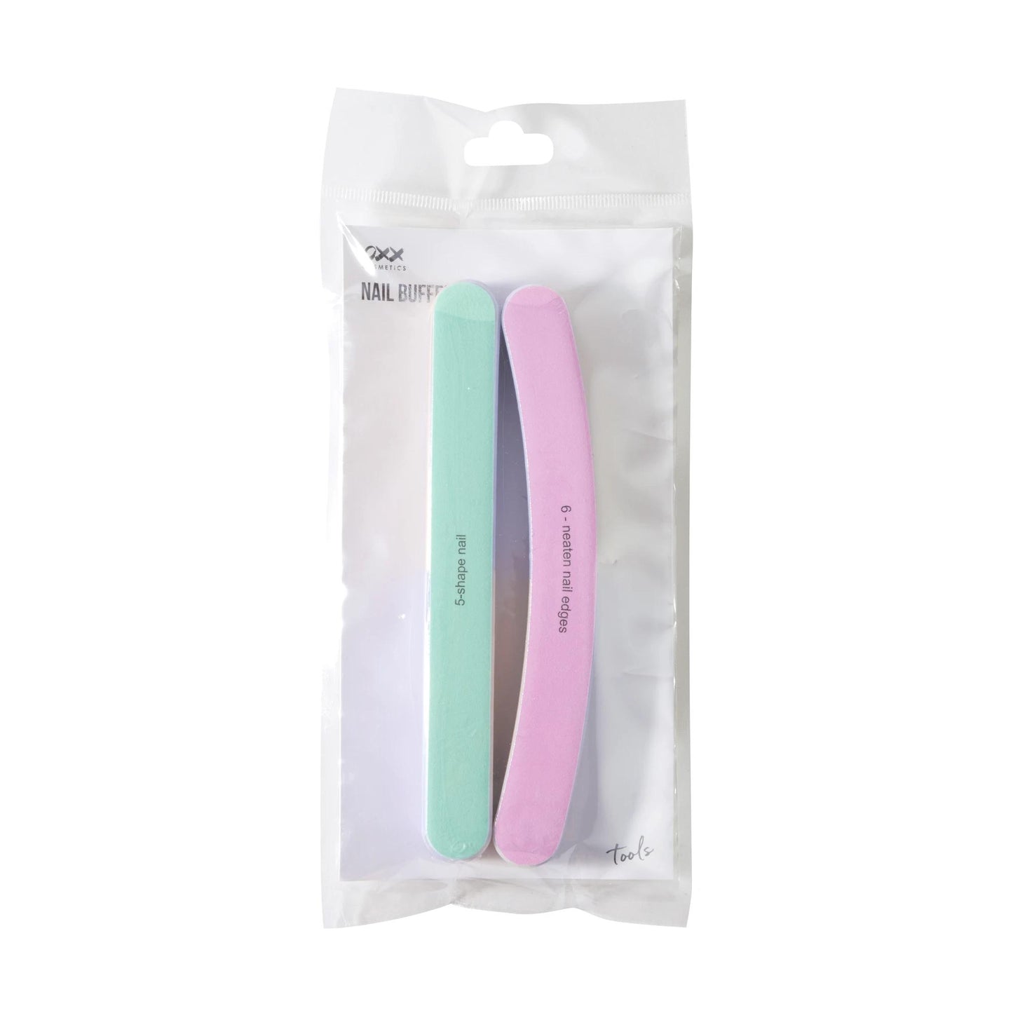 OXX Cosmetics 2 Pack Nail Buffer Set