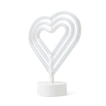 LED Heart Desk Lamp - Anko