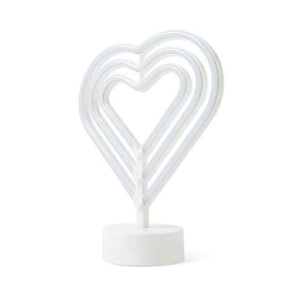 LED Heart Desk Lamp - Anko