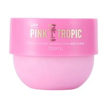 OXX Bodycare Pink Tropic Summer Solstice Body Scrub 200ml - Tropical Flower, Jasmine and Musk