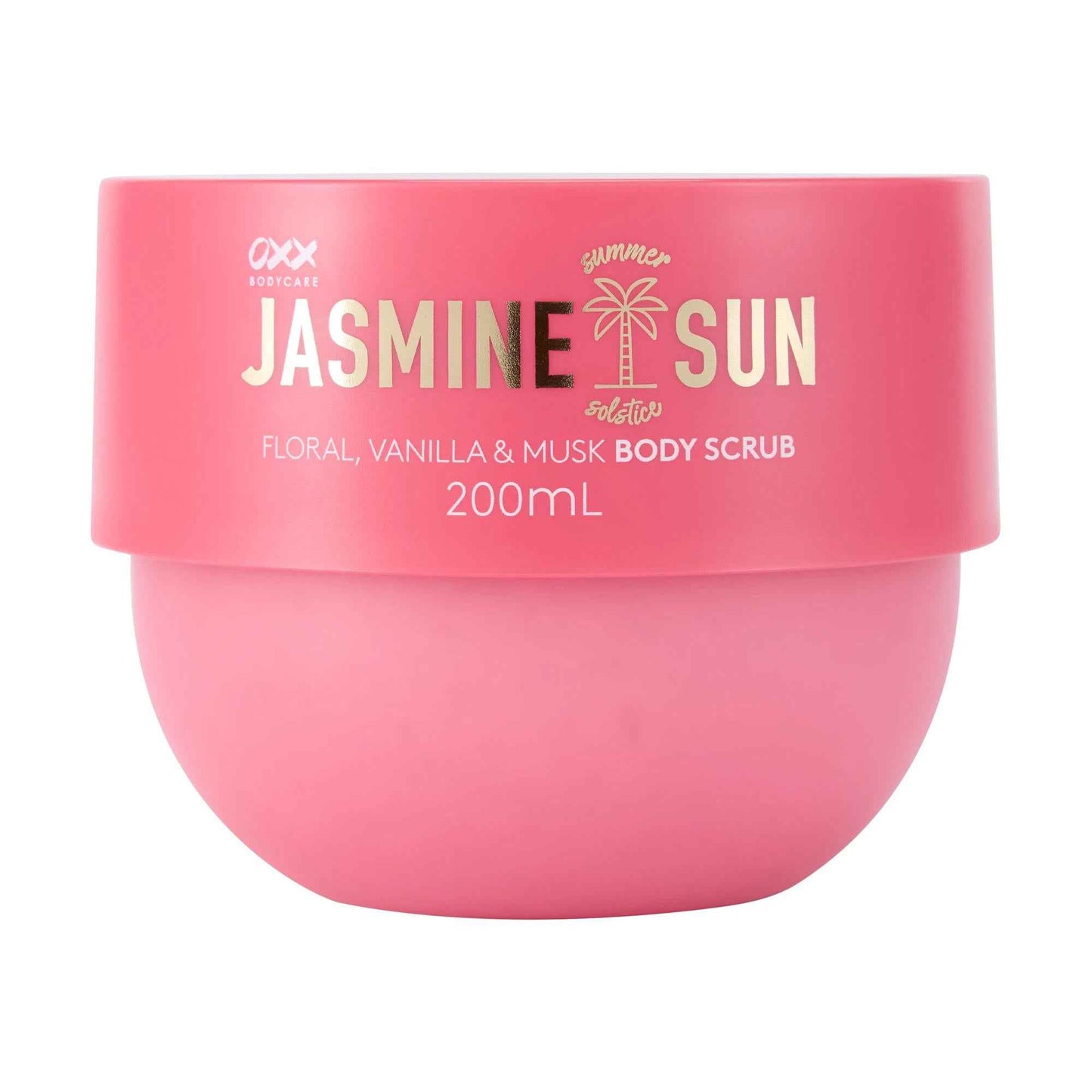 OXX Bodycare Jasmine Sun Summer Solstice Body Scrub 200ml - Floral, Vanilla and Musk