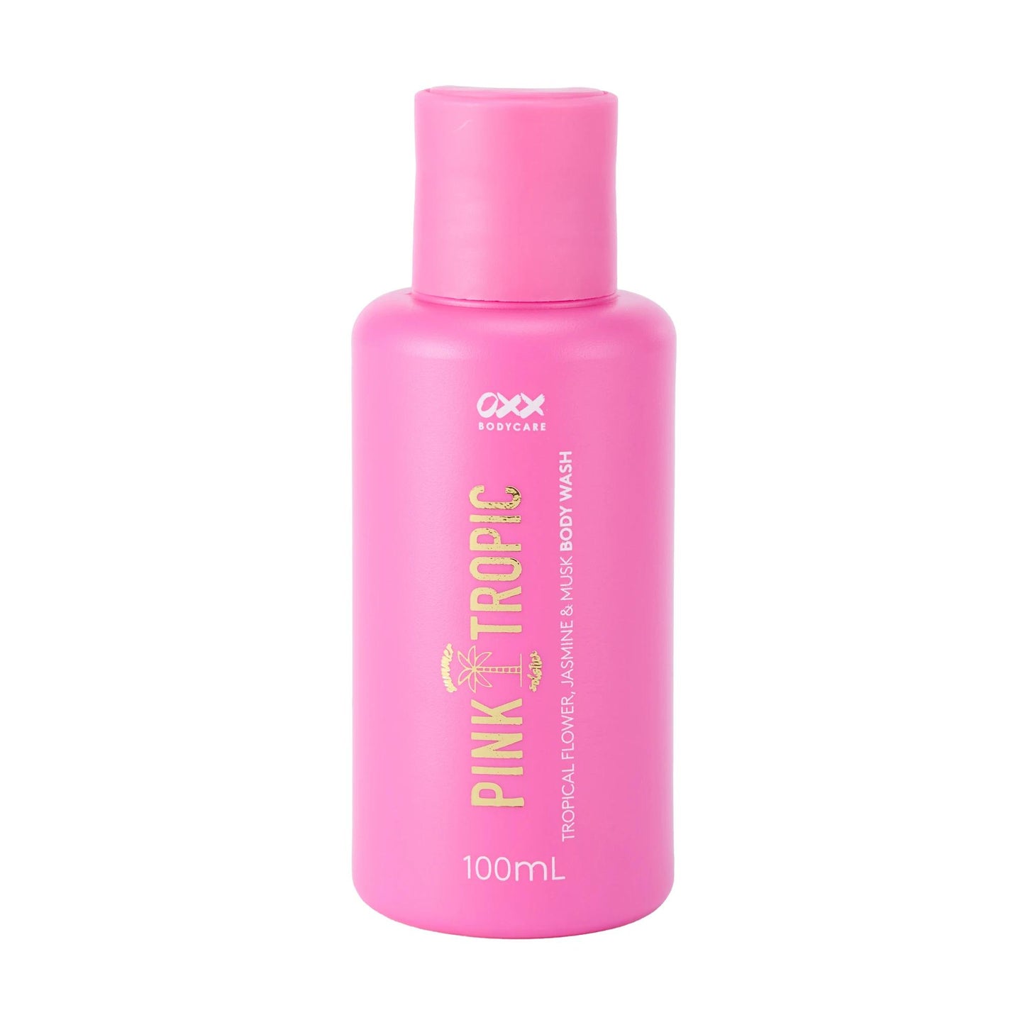 OXX Bodycare Pink Tropic Summer Solstice Body Wash 100ml - Tropical Flower, Jasmine and Musk