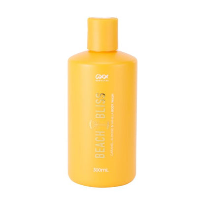 Beach Bliss Summer Solstice Body Wash 300ml, Caramel, Almond and Vanilla - OXX Bodycare