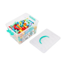 168 Piece Play and Learn Pipe Tube Construction Activity Tub - Anko